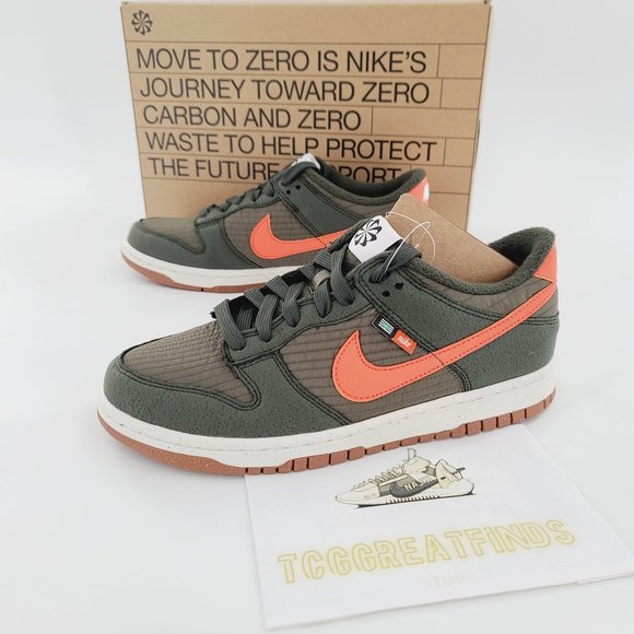 orange low dunks gs